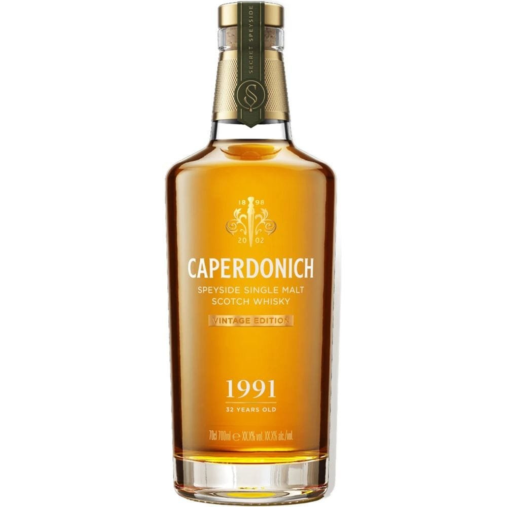 Caperdonich Single Malt Scotch Whiskey Secret Speyside 1991 32 Year