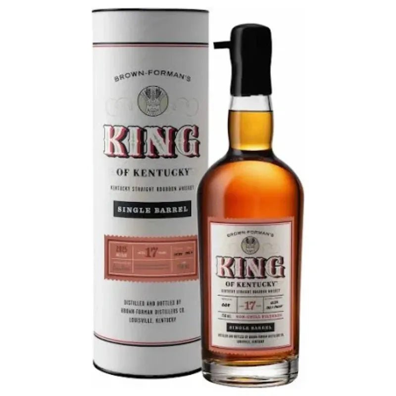 King Of Kentucky 17 Year Old Bourbon 2025 Release Single Barrel #59 127.9 Proof
