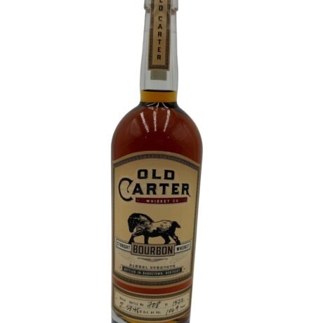 Old Carter Bourbon Whiskey Batch #2 106.9 Proof