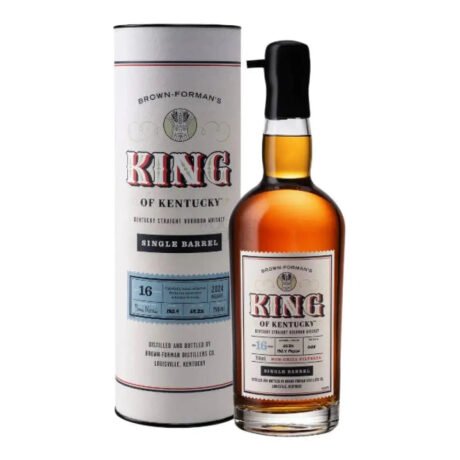 King Of Kentucky 16 Year Old Bourbon 2024 Release Single Barrel #42 132.5 Proof