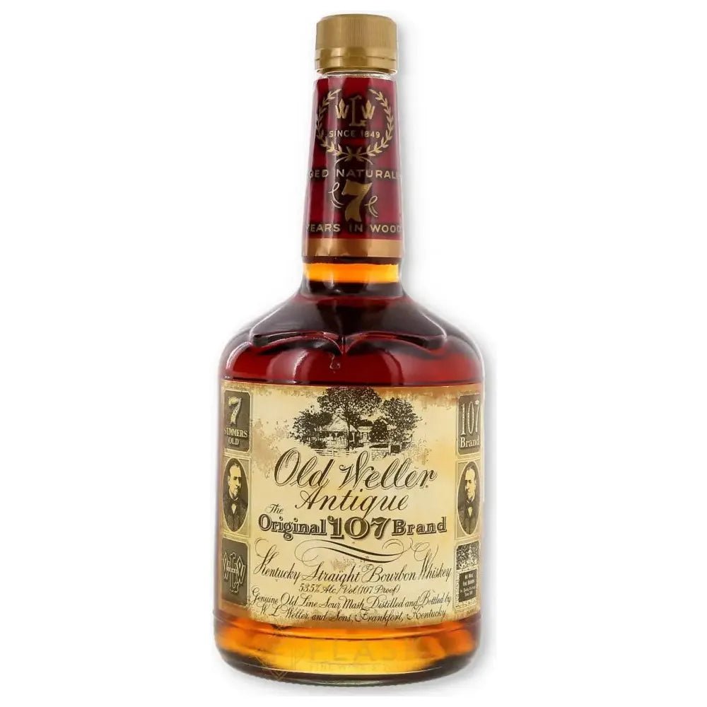 Old Weller Antique Original 107 Brand 7 Year Old Bourbon 2004 Squat Bottle (Bernheim) 750ml - Image 4