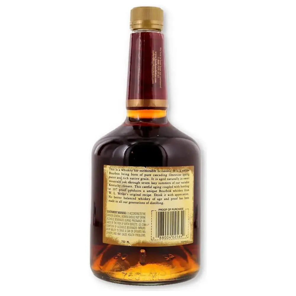 Old Weller Antique Original 107 Brand 7 Year Old Bourbon 2004 Squat Bottle (Bernheim) 750ml - Image 3