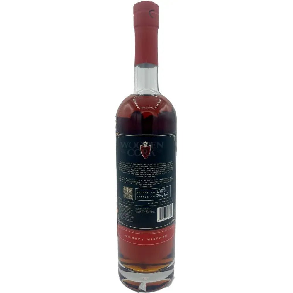 Rare Character Brook Hill Bourbon WHISKEY WISEMAN 9 Year 140.58 Proof - Image 3