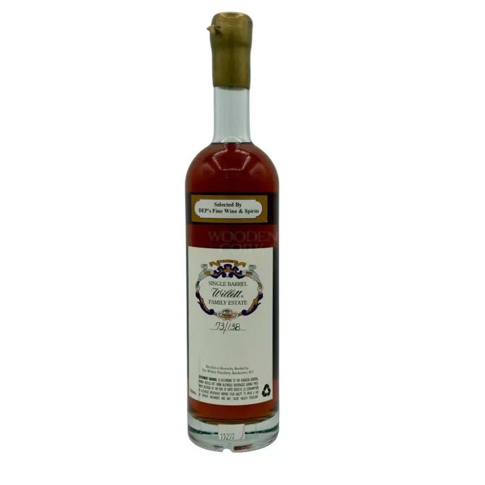 Willett Family Estate Single Barrel Bourbon 10 Year Old #816 126.7 Proof Gold Wax - Image 2