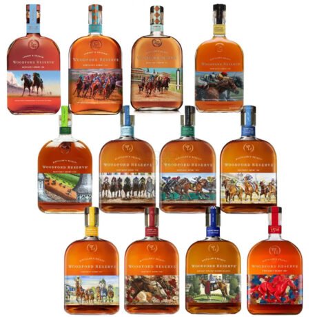 Woodford Reserve Kentucky Derby Limited Collectors Set #139-150